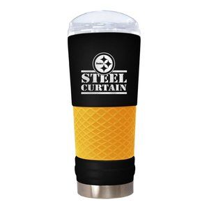 Pittsburgh Steelers "The Draft" 24oz. RALLY CRY Stainless Steel Travel Tumbler